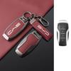 Zinc Alloy Leather Car Key Case Byd Song Plus Atto 3 Han Ev Tang Dm Qin Yin Dolphin Key Holder Car Key Case