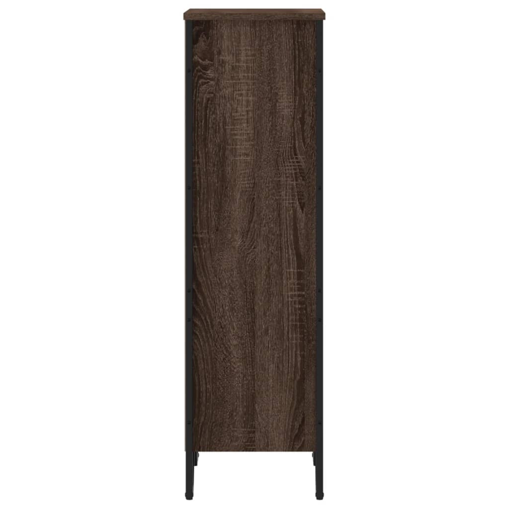 Vidaxl Regał, Brązowy Dąb, 50X31X106 Cm, Materiał Drewnopochodny