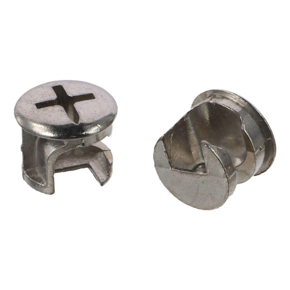 20 Stück 13mmx10mm Verbinder Beschläge Schloss für Schrank Schublade Kleiderschrank Möbel Exzenter-Schlossmutter