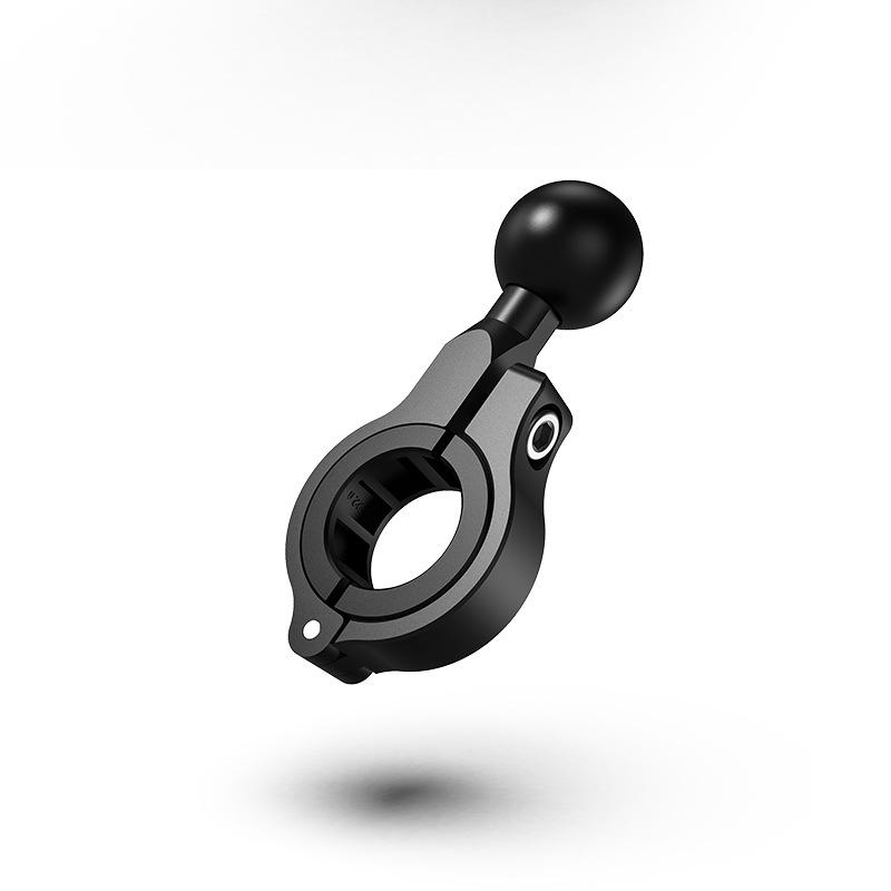 High Strength Motorcycle Fixed Bracket Adapter 25MM Ball Head Handlebar Mirror Bracket Base Bicycle Mobile Phone GPS Mount Stand