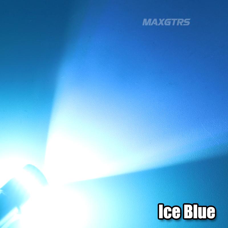 MAXGTRS 2x Car Auto BA9S Bax9s BAY9S Led T4W Wedge W5W 3030 Chip Interior Bulb T2W T3W H5W Parking DRL License Plate Light