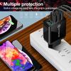 35W QC3.0 Quick Charger 4 USB Charger For IPhone 11 Samsung S9 Huawei Xiaomi QC3.0 EU US UK Fast Wall Mobile Phone Charger