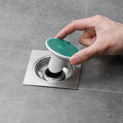Bouchon de Drain Deodorant Anti-odeur Anti-insectes pour Toilettes, Couvercle de Siphon de Sol, Filtre à Cheveux pour Douche, Accessoires de Salle de Bain 1PC