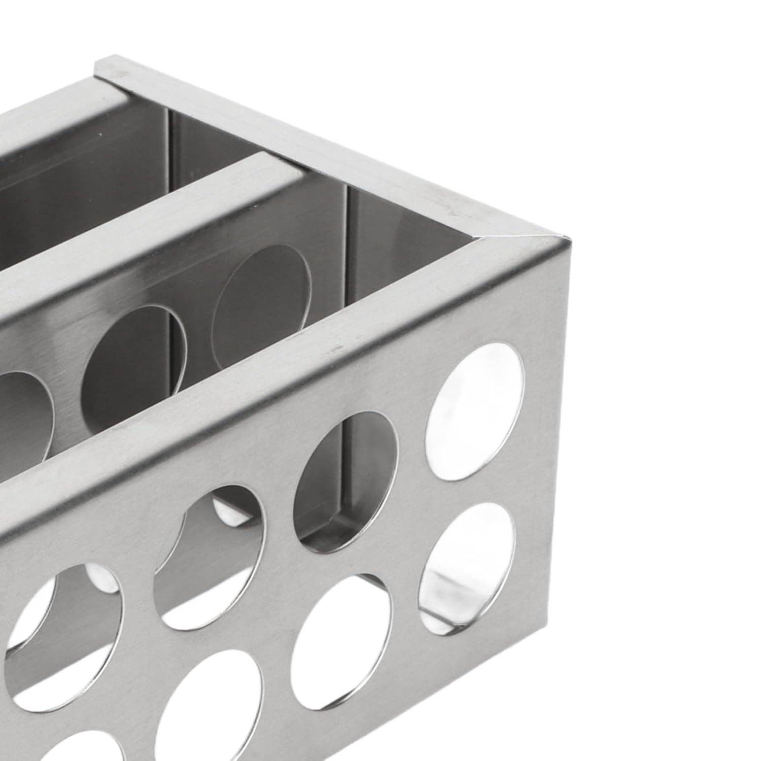 

Штатив для пробирок, 12 отверстий 0,75 дюйма, 3 яруса, металлический штатив для пробирок, держатель для центрифужных пробирок из нержавеющей стали для лаборатории, школы, научных экспериментов