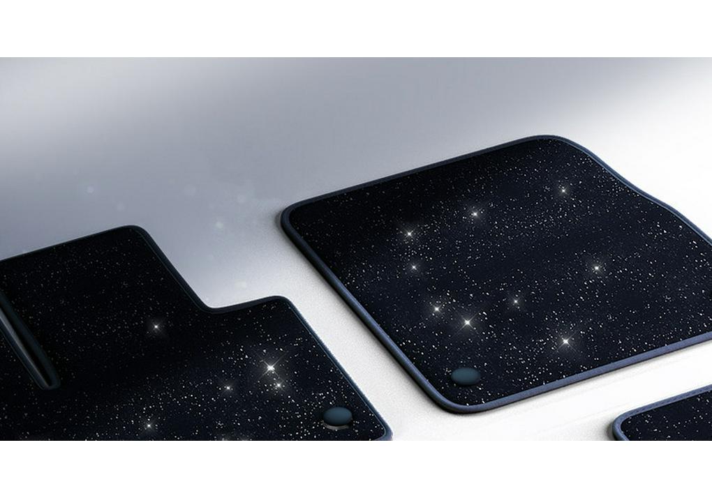 Compatible 6-Piece Starry Sky Floor Mats for Geely Xingyuan, Galaxy M9, Boyue L, Xingyue L, Xingrui, A7, and Xingyao
