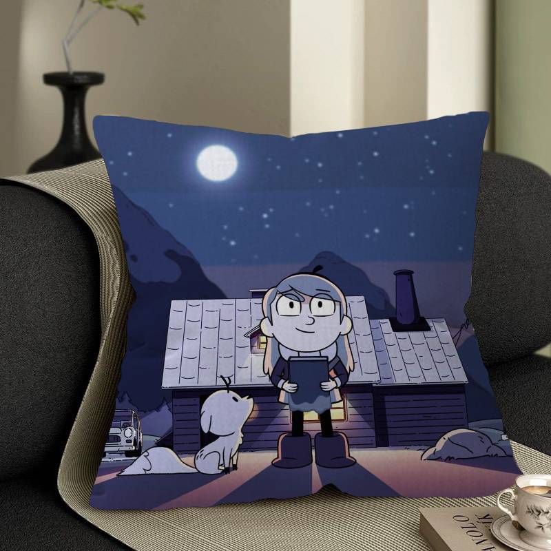 Cartoon H-Hilda Pillow Anime Pillow Sofa Bed Head Pillow Cover Cushion Cover 45x45 Cm Fashion