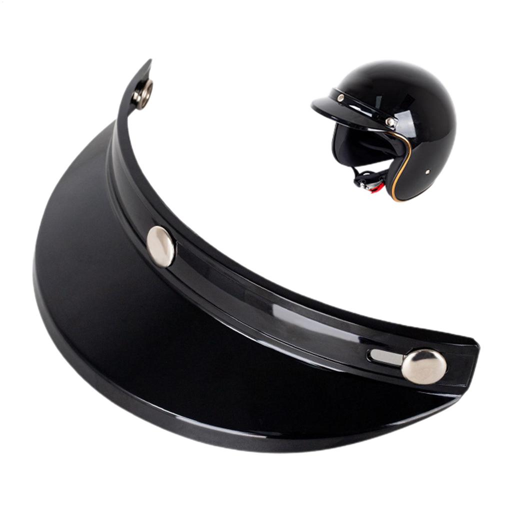Motorcycle Hats Visor/Shield UV Protection Helmets Sun Visor Easy Install Vintage Style Helmets Accessories for Motocross Half