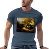 The Headless Horseunisex Pursuing Ichabod Crane Tshirt Nonshrink Basic Cotton Tshirt