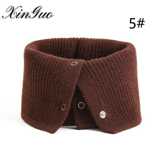 

Зимний шарф, модный женский шарф на шею, снуд унисекс, женский теплый женский однотонный меховой шарф с геометрическим рисунком Bufanda 44X25CM