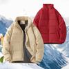 Winter Warm Jacket Men‘s Parka Solid Thicken Streetwear Windproof Coat  New Fashion Male Loose Collar Jackets Women Coat 4XL Yasheng