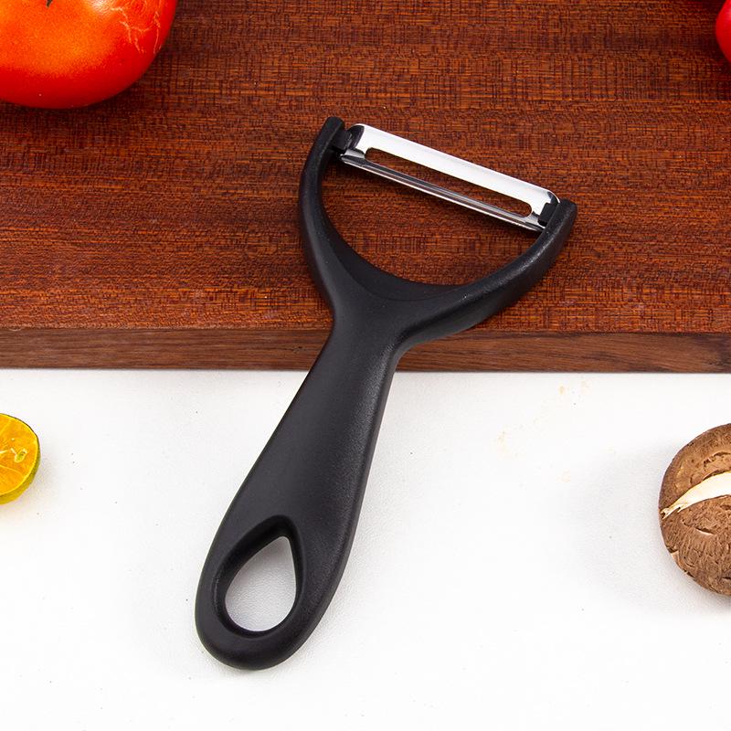 Stainless Steel Multi-Purpose Peeler: Fruits, Vegetables, Melon, Potato, Apple, Paring Knife.