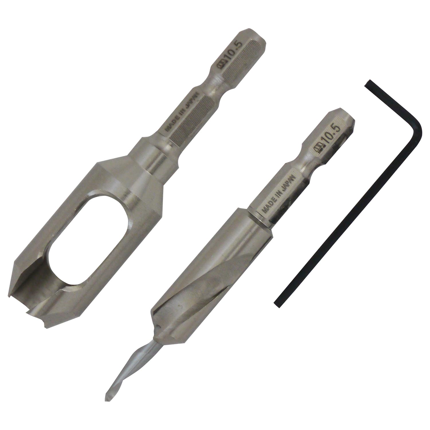 

STAR-M Countersunk Drill and Burred Drill Set 4 Pieces 10.5 x 10.5 mm