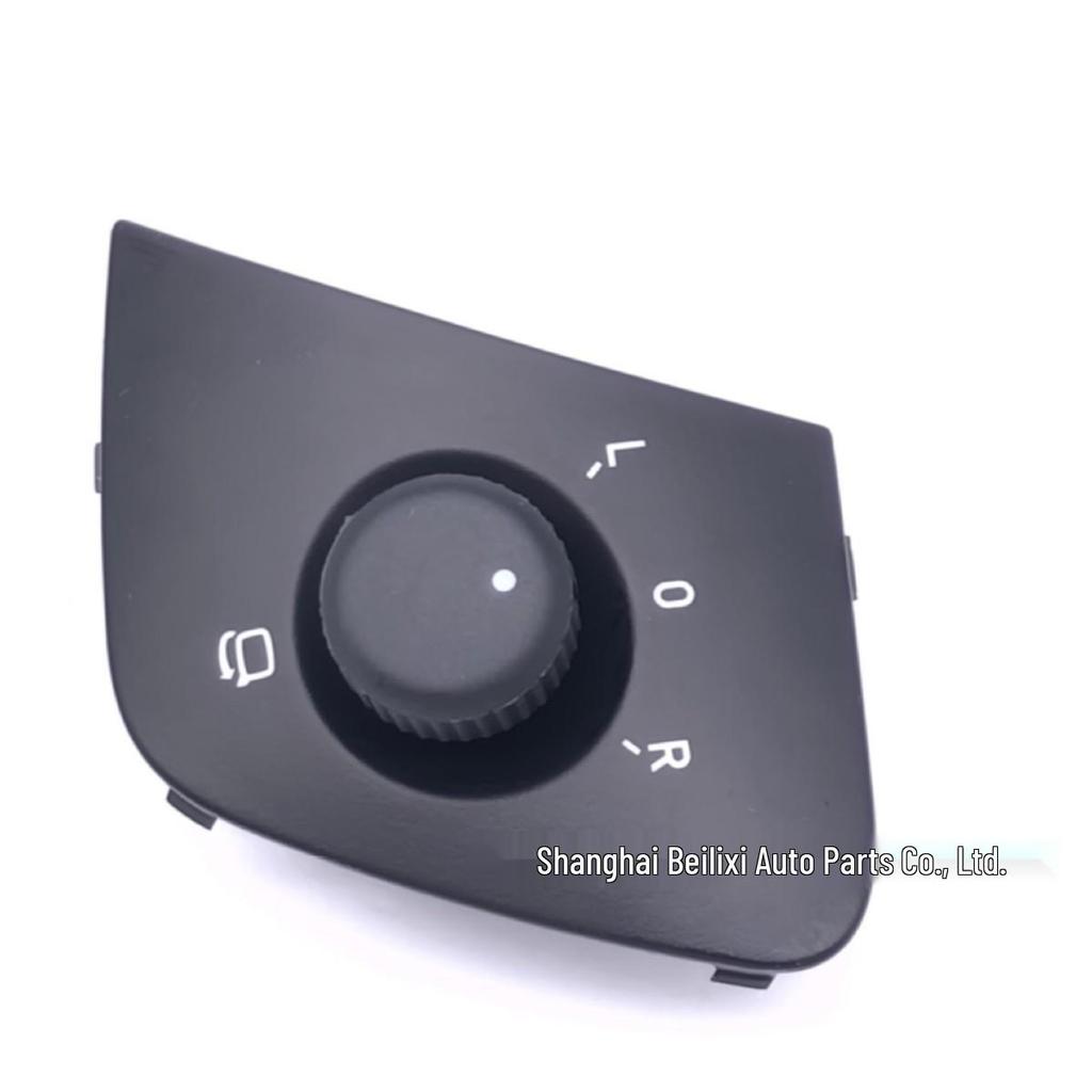 6J1959565 Rearview Mirror Adjustment Switch for Volkswagen Seat with Folding Feature
