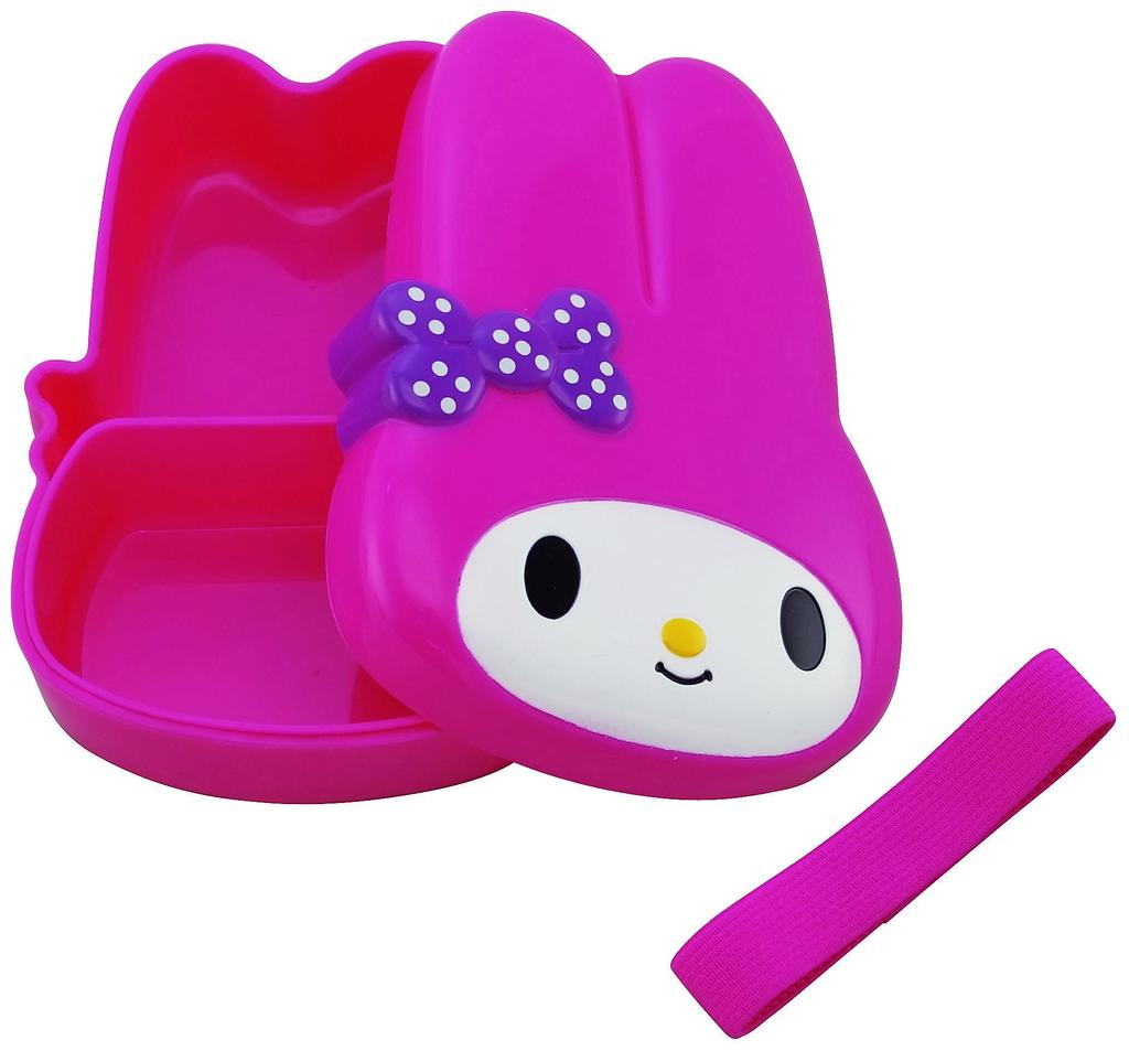 Skater Lunch My Melody Sanrio LBD2 Die-Cut Box, 370ml, Collection,