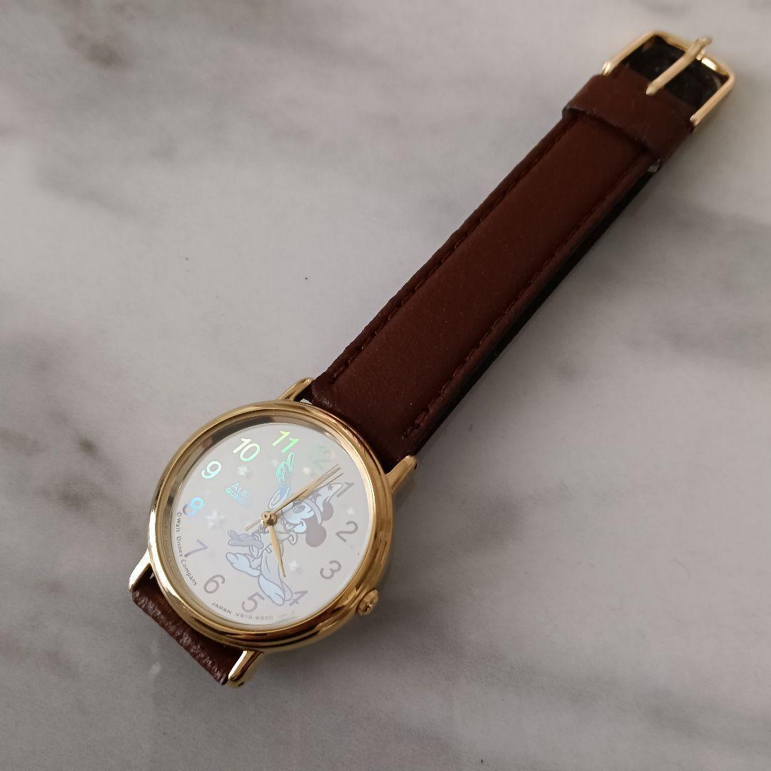 Used Unused SEIKO ALBA Mickey Mouse watch hologram