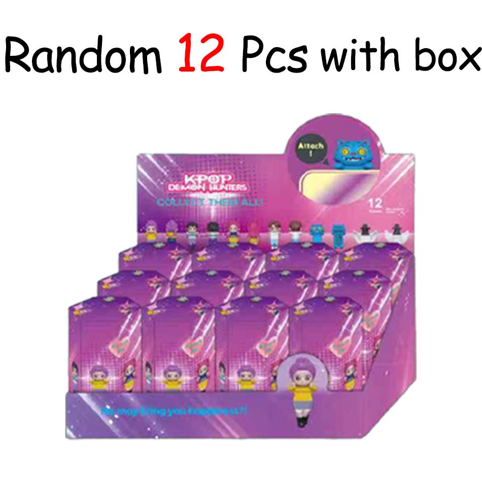 @ Kpop Demon Hunters Figure Series Blind Box Derpys Tiger Rumi Mira Zoey Sussy Figurine Toy Mini Decor Model Toy For Fans Gift_%