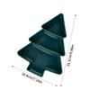 Christmas Food Appetizer Tray Tree Shaped Fruit Plate Reusable Snack Cookies Tray Chip Candy Dessert Plate Christmas Home Decor