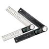 Two-in-One Digital Angle Finder & Protractor - Black and White Woodworking Tool