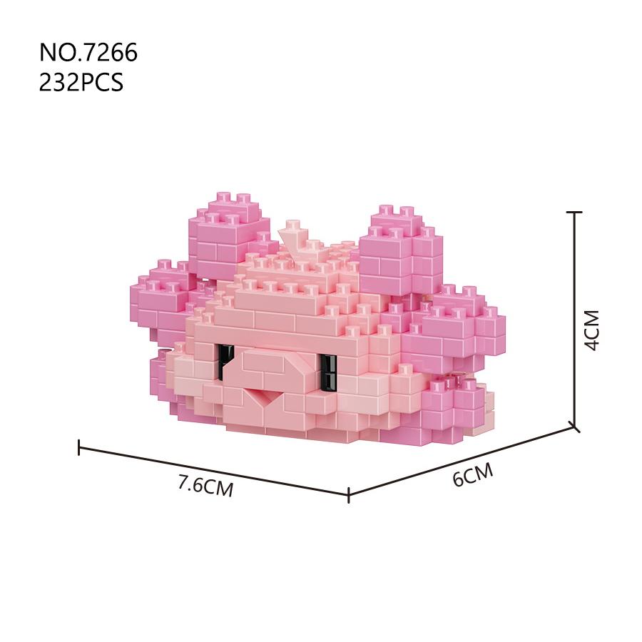 Seria Sea World Mini Organizmy Morskie Klocki Budowlane Zabawki DIY Mikro Klocki Zwierzęta Zabawki Zestawy Edukacyjne Artykuły na Prezent