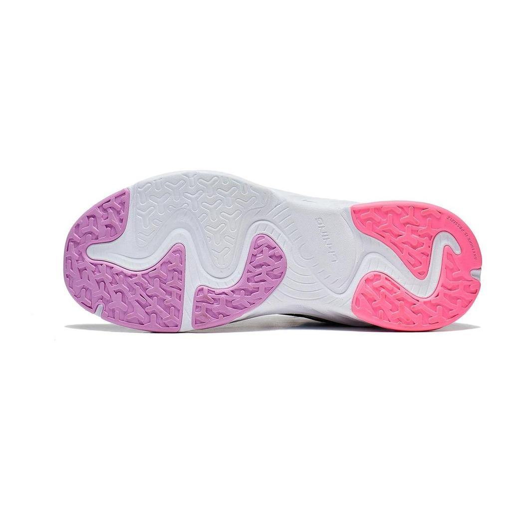 Li Ning Childrens Night Elf 3.0 Luminous Comfortable Versatile Non-Slip Wear-Resistant Casual Shoes Kids Casual Shoes Black Gray YKCT108-6