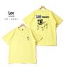 Lee Official Short Sleeve Bulldog Print Yellow Small T-Shirt LT3076-117