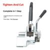 Heavy Duty Ratchet Type Stainless Steel Strapping Tensioner Tool With Builtin Cutter For Industrial Use