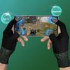Two-finger Gaming Finger Sleeves Silver Fiber Anti-sweat Breathable Finger Case