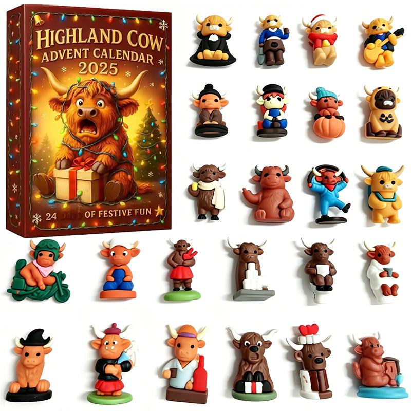 Calendar de Advent pentru Pisici 2026 24 de Zile Numărătoare inversă de Crăciun cu 24 Bucăți Acril 2D Pisicuțe Drăguțe Decorațiune Pom pentru Crăciun Cadouri pentru Pasionații de Pisici