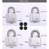 Factory Outlets Stainless Steel 304 Outdoor Padlock Waterproof  Anti-rust  Anti-theft  Corrosion-resistant Ocean Ships  Outdoor