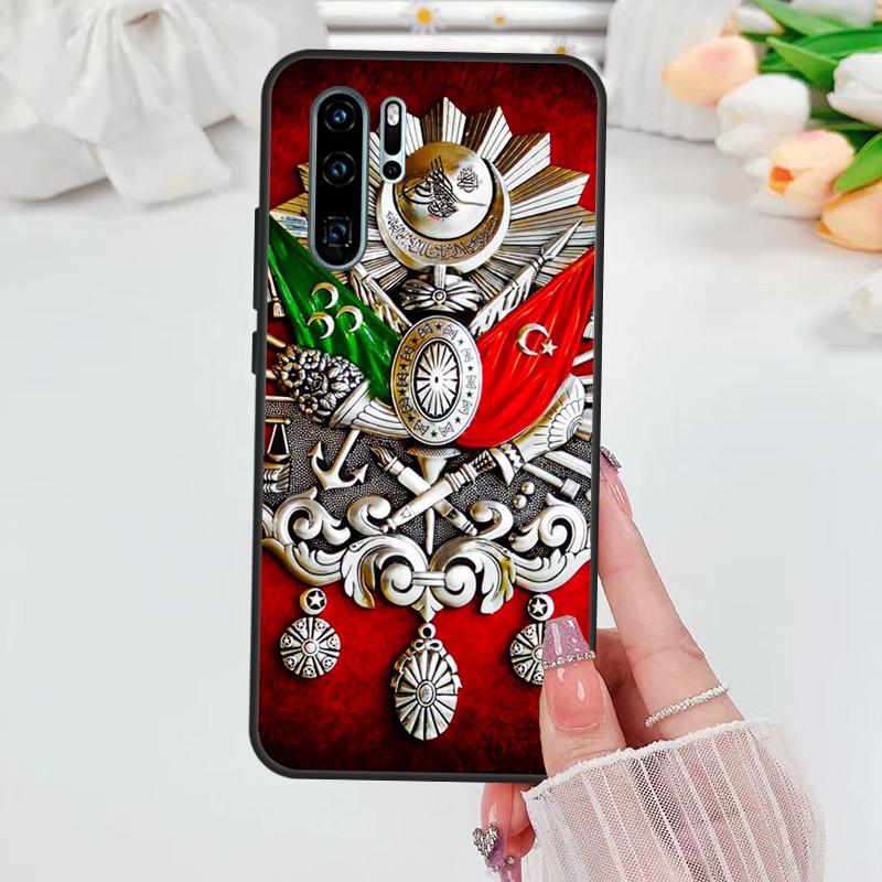 

Чехол с гербом Османской империи для Huawei Nova Y90 Y70 Y61 Y60 5T Nova 9 10 SE 3i 7i 8i 11i P40 P30 Lite P60 Pro Huawei P50 Pro