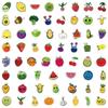 Hey Bear 60-Sheet Sensory Cartoon Fruit Graffiti Stickers for Baby's Waterproof Journal