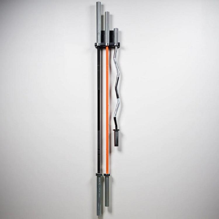 Barbell Storage Rack Wall Hanger Gym Dumbbells Rod Stands Fitness Accessories