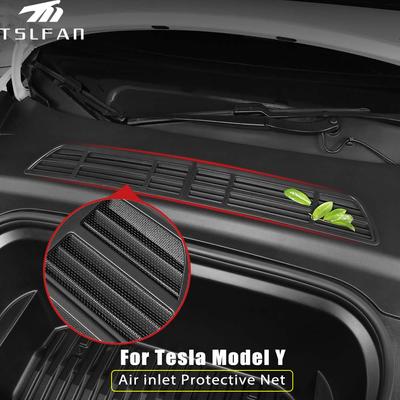 Odporna na owady osłona wlotu powietrza Airin wkładka netto Vent wlotowy filtr grillowy do samochodu Tesla Model Y 2022