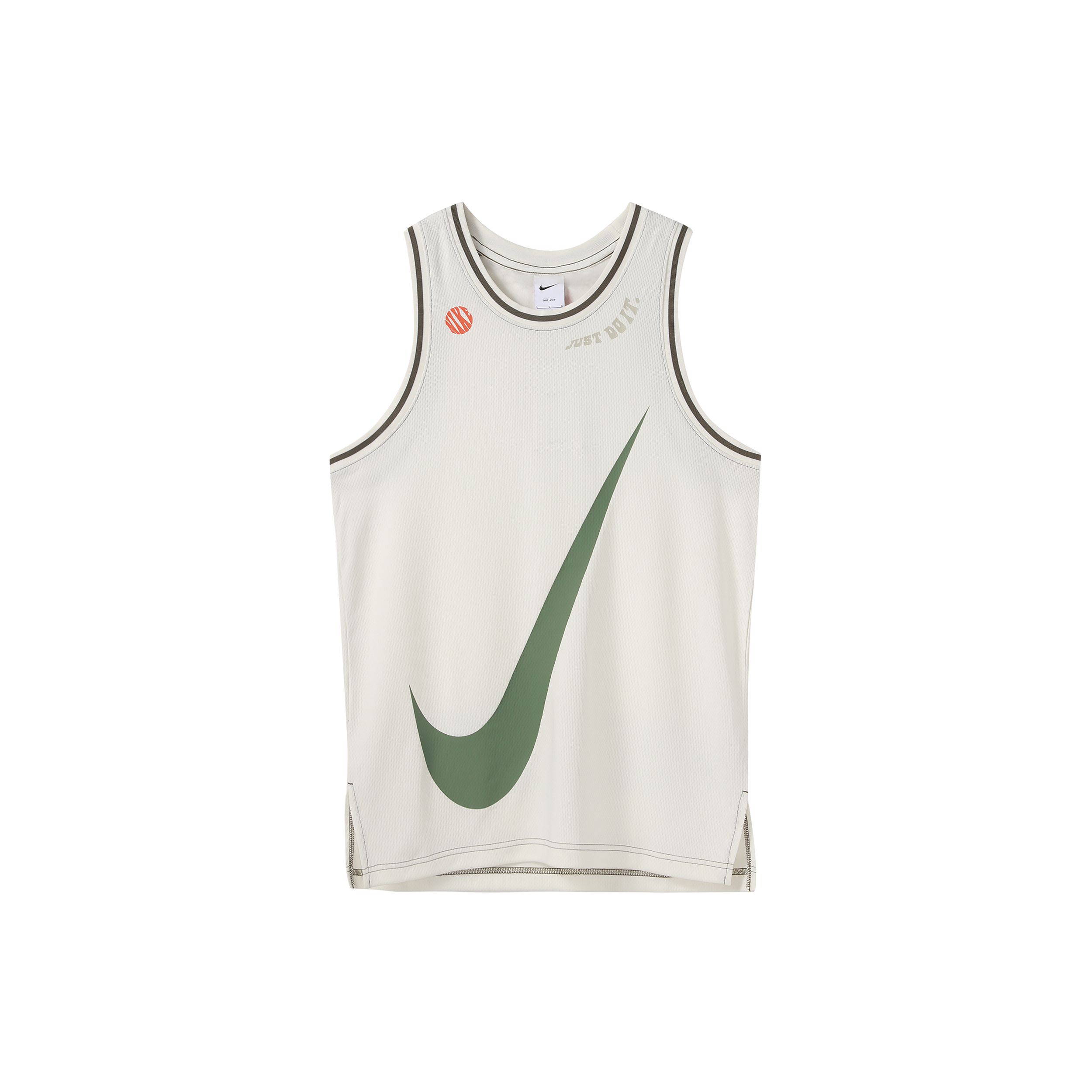 Nike Dri-FIT DNA Logo Tank Off-White Green DX6137-133 S