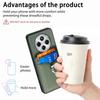 Phone Case For Xiaomi Redmi 14C 4G/14R 5G/Poco C75 4G Back Cover with Card Slots Ring Holder Kickstand