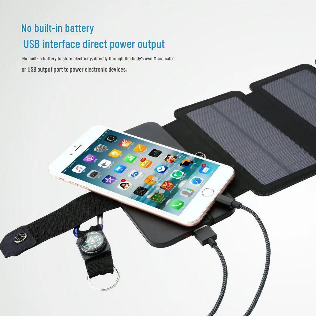 Certified Universal Solar Charger Bag – Foldable & Portable for Outdoor Use