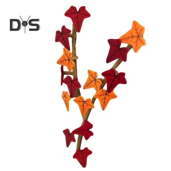 

Магнит на холодильник «Плющ» с шарнирными стеблями, напечатанный на 3D-принтере, имитация листьев винограда, магнит на холодильник, украшение для домашнего офиса, кухни, шкафчика B