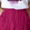 Tankun Girls' 2026 Summer Short-Sleeve Skirt Set