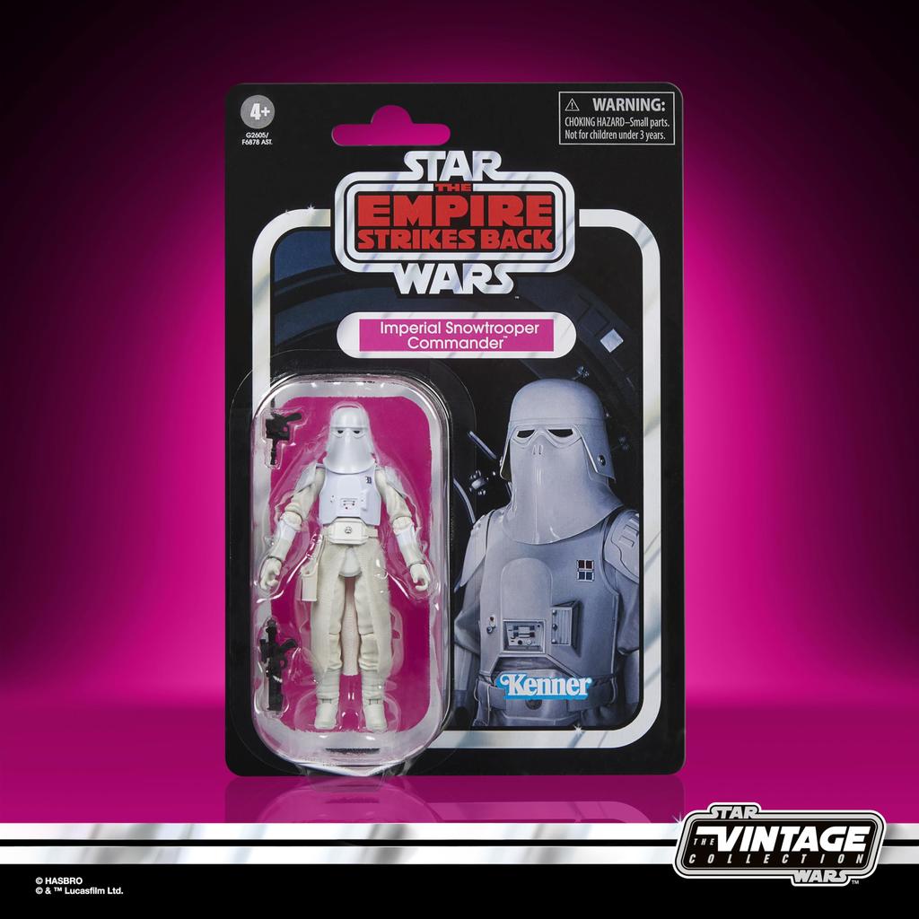 Hasbro STAR WARS Vintage Collection Star Wars Episode The Empire Strikes Back Imperial Snowtrooper Commander Premium Collectible Action Figure G2605