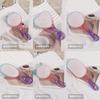 Comb Airbag Silicone Hairbrush Molds Comb Casting Resin Brush Epoxy DIY Mold Flexible Resin Mirror Plastic