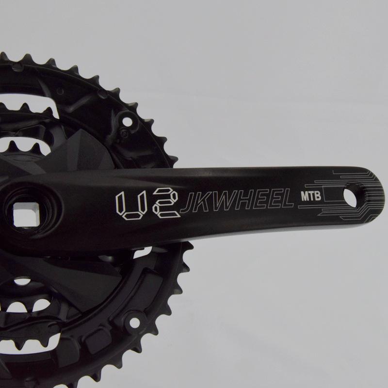 Guarnitura per Mountain Bike a 27 Velocità: Pedivella in Alluminio 170mm, Corona 44-32-22T, Pacco Pignoni a 9 Velocità, Speciale Off-Road