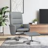 VidaXL Reclining Massage Armchair and Footrest, Chair with Adjustable Backrest, Seat with Armrests Living Room, 356582