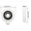 8ks Kolečko na sprchové dveře Sprchové kouty Sprchové kabiny Parní kabiny Kolečka na posuvné dveře 19mm/23mm/25mm