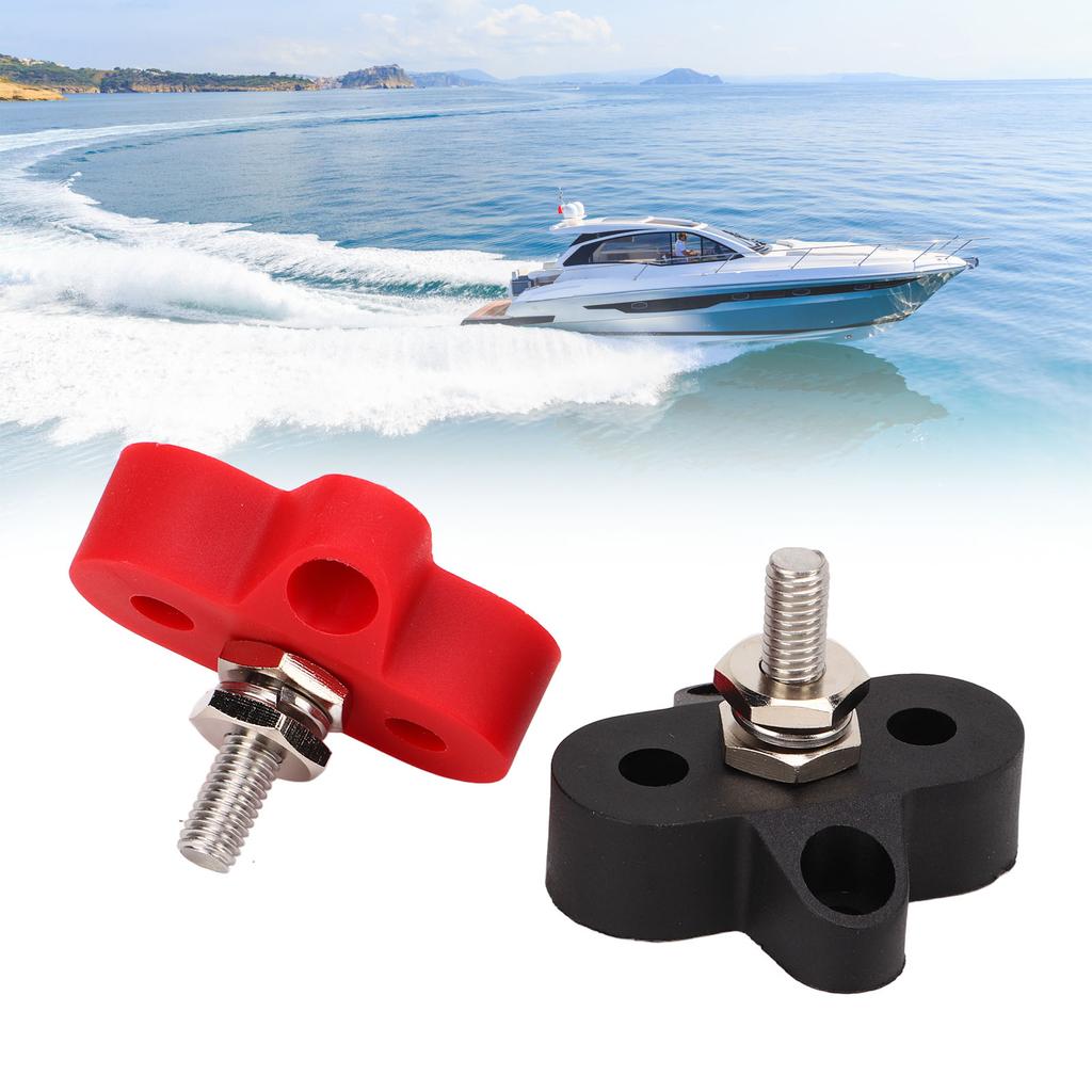 48V Power Distribution Studs Battery Power Ground Junction Post Bus Bar Connector