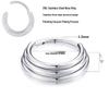 European & American Fashion Trumpet Shape Septum & Fake Nose Ring - Stainless Steel Jewelry.