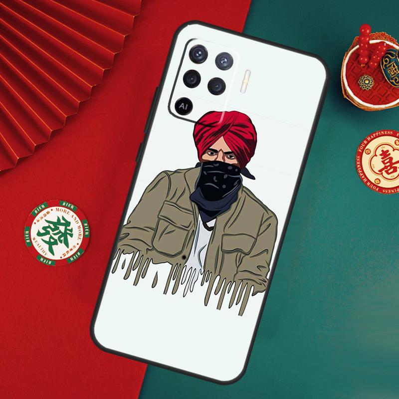 Sidhu Moosewala Case For Oppo A6 A5 Pro A15 A18 A38 A58 A78 A98 A54 A74 A94 A17 A57 A80 A60 A40 A16 A76 A96