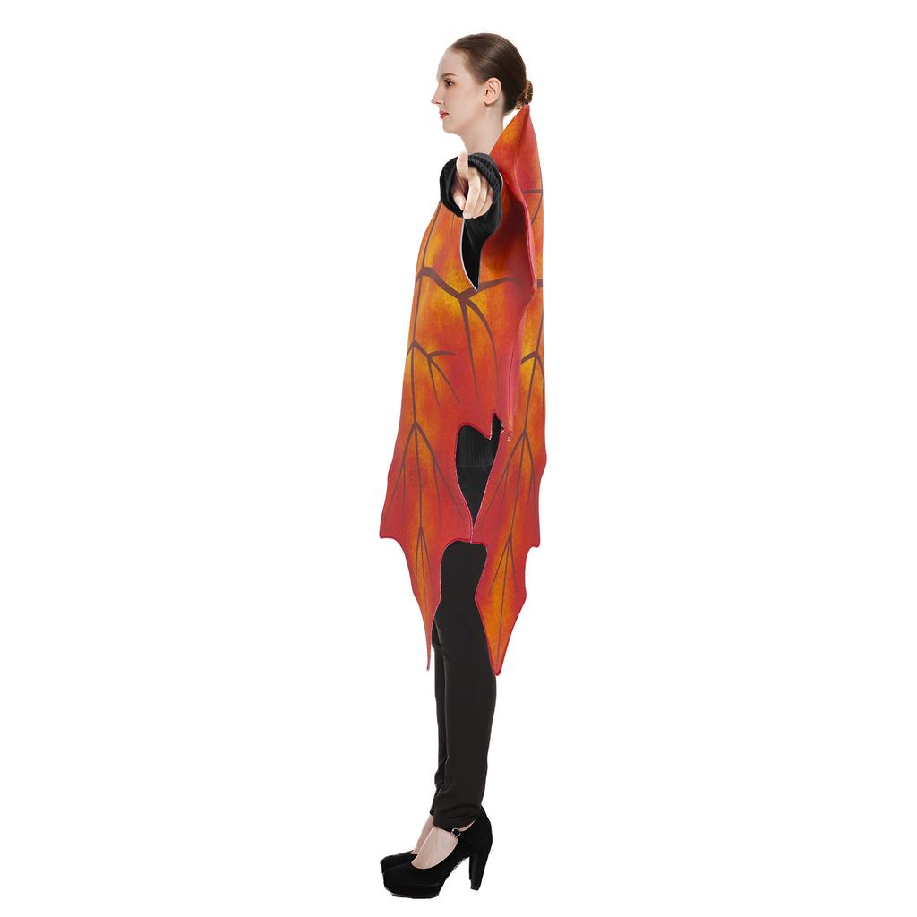 Spring and Autumn Maple Leaf Cosplay Stage Performance Clothes New Sponge Digital Printing Props Role-playing Dress Up Costume