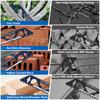 3/1PCS 10/12/18in Reciprocating Saber Saw Blades Fast Cutting Tool for Cutting Bubble Brick Hollow Brick Concrete Stone