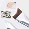 Ultra-Thin Liquid Cream Brush Double-headed Curved Flat Head Brush Flat Makeup Brush  Liquid Makeup