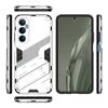 Pro Realme C65 4G Pouzdro PC+TPU Kryt telefonu proti poškrábání se skládacím stojánkem